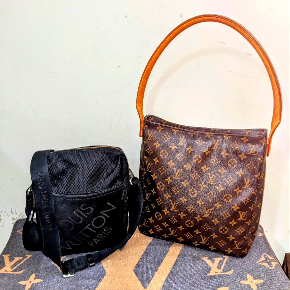 Authentic Louis Vuitton Looping GM & Citadin Messenger Bag